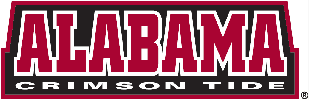 Alabama Crimson Tide 2001-Pres Wordmark Logo v2 diy DTF decal sticker